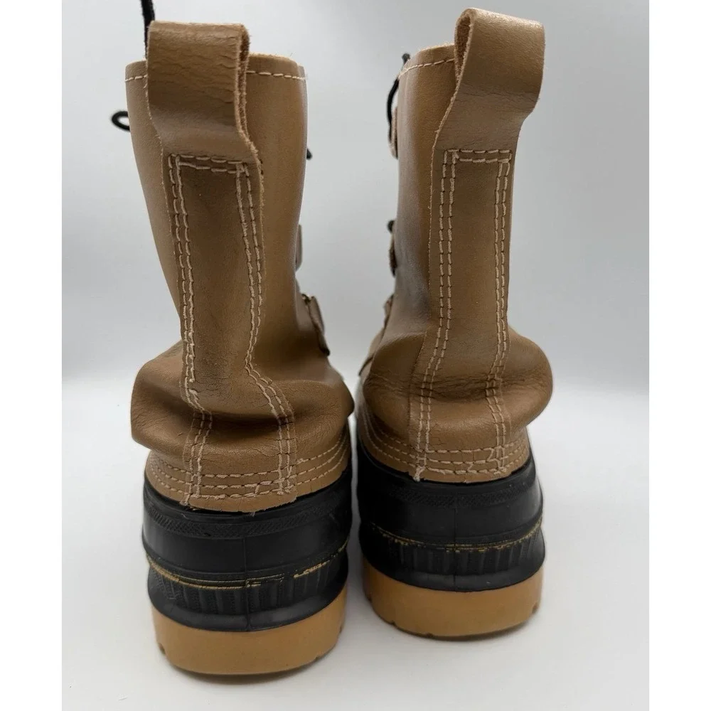 Sorel Scout Kaufman Leather Duck Boots Made‎ in Canada Winter Snow Boots